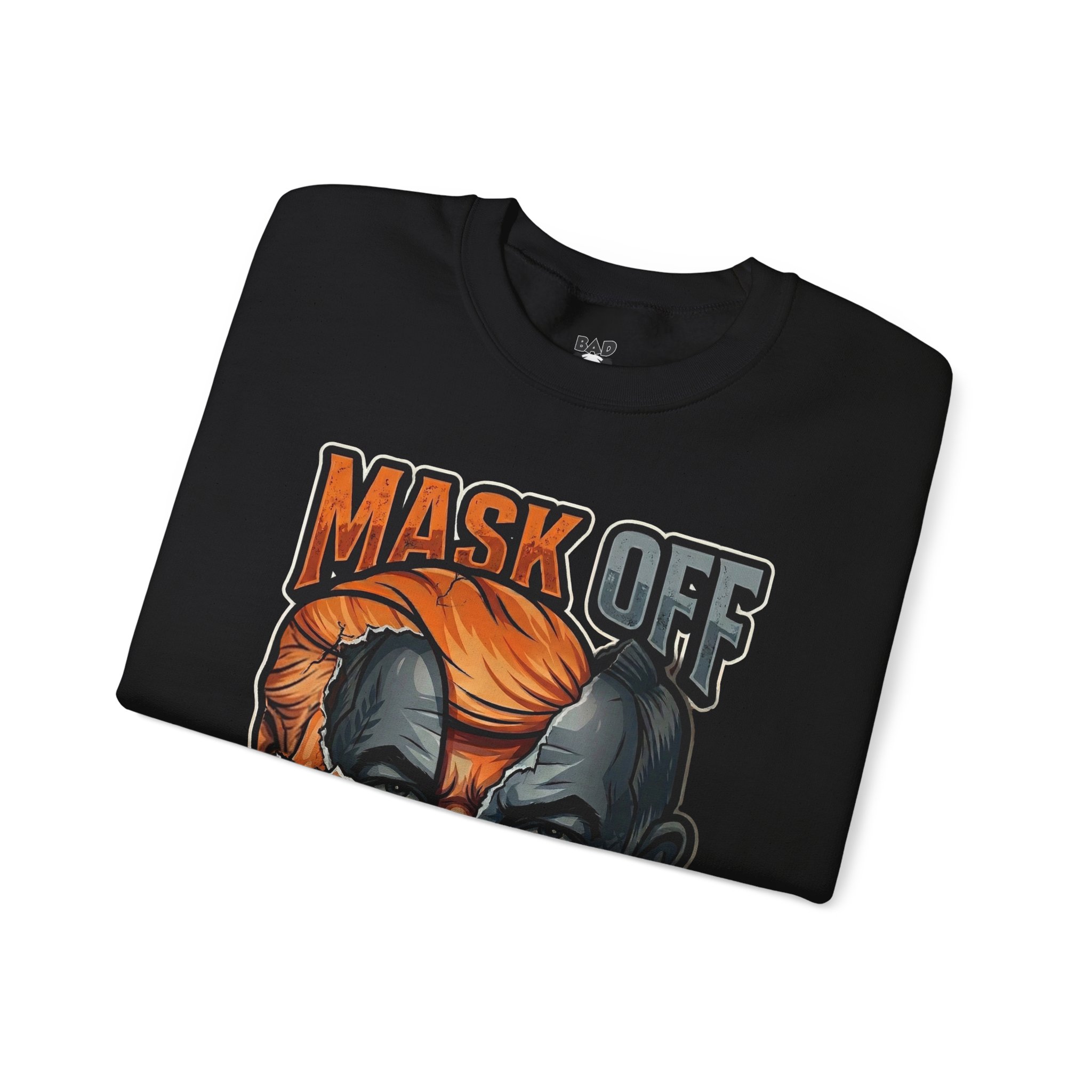 Mask Off | Trump and Netanyahu (Political Satire Crewneck) - Image 31