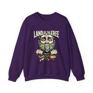 Land of the Free illustration sweatshirt