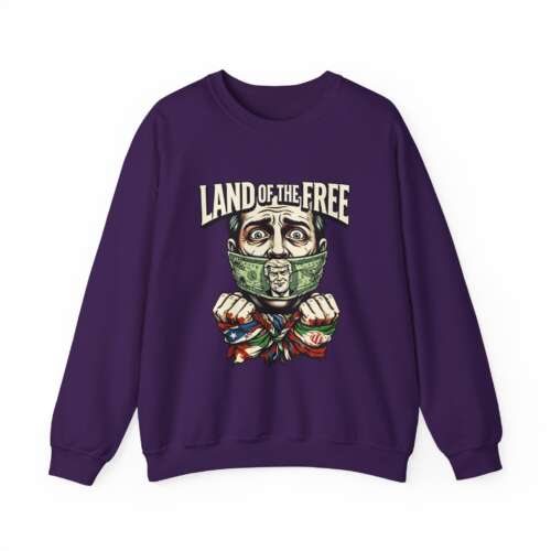 Land of the Free illustration sweatshirt